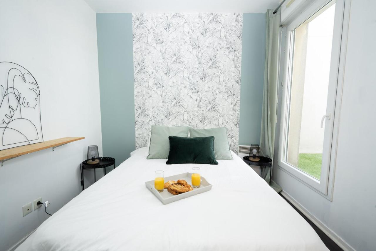 T3-Rare-2 Chambres-Parking Gratuit-2 Terrasses-Netflix-Proche Paris-La Defense Аржантьой Екстериор снимка