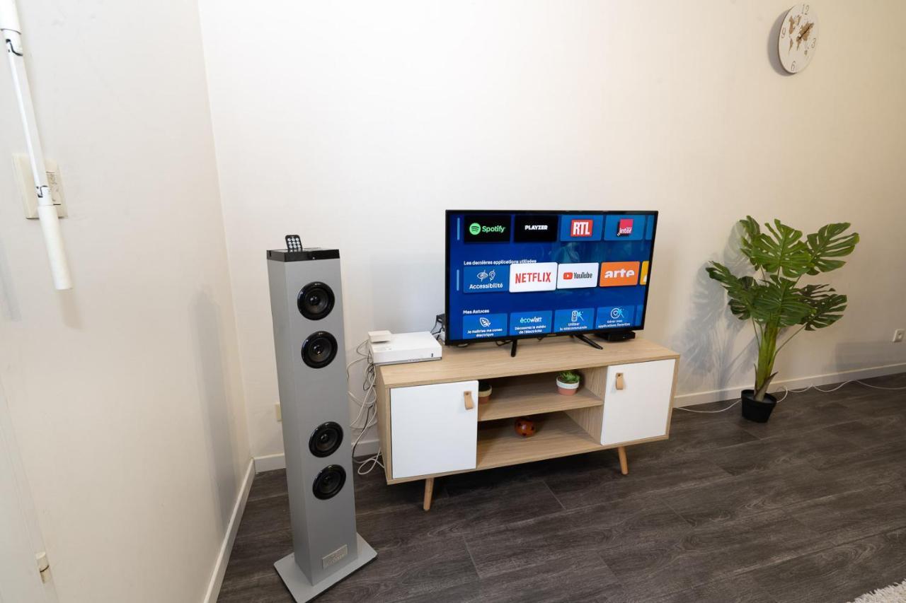 T3-Rare-2 Chambres-Parking Gratuit-2 Terrasses-Netflix-Proche Paris-La Defense Аржантьой Екстериор снимка