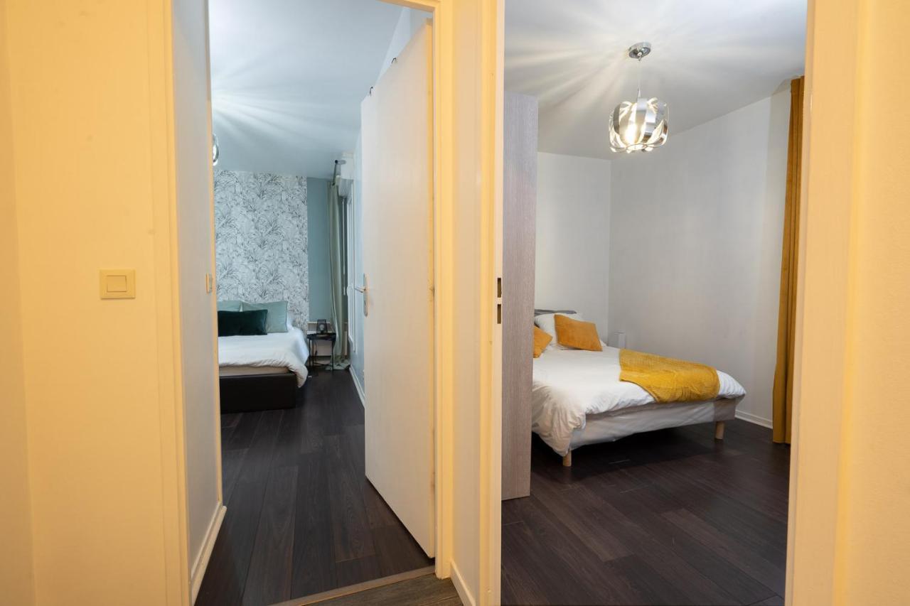 T3-Rare-2 Chambres-Parking Gratuit-2 Terrasses-Netflix-Proche Paris-La Defense Аржантьой Екстериор снимка